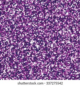 Glitter violet seamless texture. Trendy modern vector illustration.