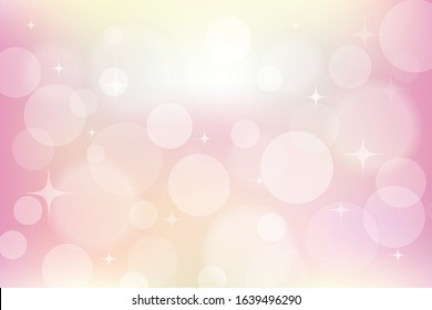Glittering background with colorful polka dots