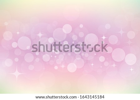 Glittering background with colorful polka dots