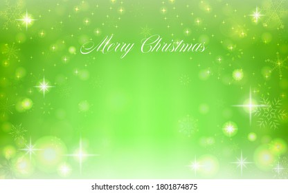 Glittering background illustration with snowflakes