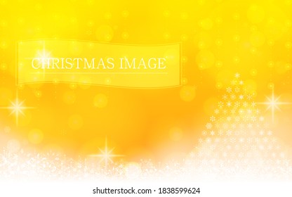 Glitzerndes Weihnachtsbildermaterial mit Rahmen