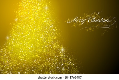 Glitzerndes Weihnachtsbildermaterial mit Rahmen