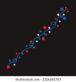 Glittering Constellations Tapestry of American Stars