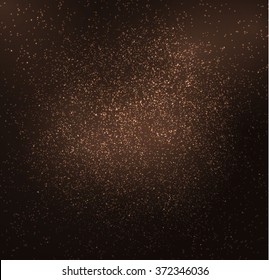 Glittering dust particles vector background. Vector eps10