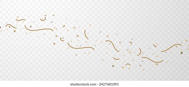 glittering gold star background Elegant vector illustration