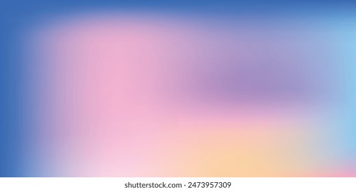 Glittering gradient background with hologram effect and magic lights. Holographic abstract fantasy backdrop with fairy sparkles, gold stars and festive blurs.