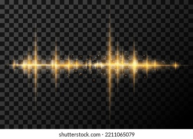 Glittering particles of fairy dust. Magic concept.Abstract festive background. Christmas background. Space background. Collection effect light gold line.