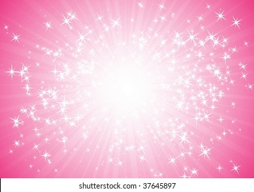 Glittering pink background