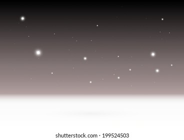 Glittering space vector  background template - Vector shiny sparkle  background illustration