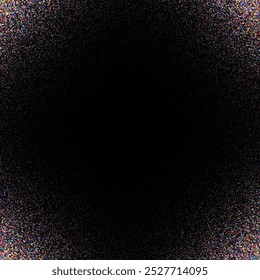 glittering sparkle background. color lights on a black background