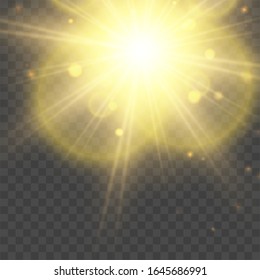 glittering star , dust circle ,glow , lights.