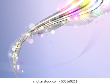 Glittering  stream.Abstract  waves.