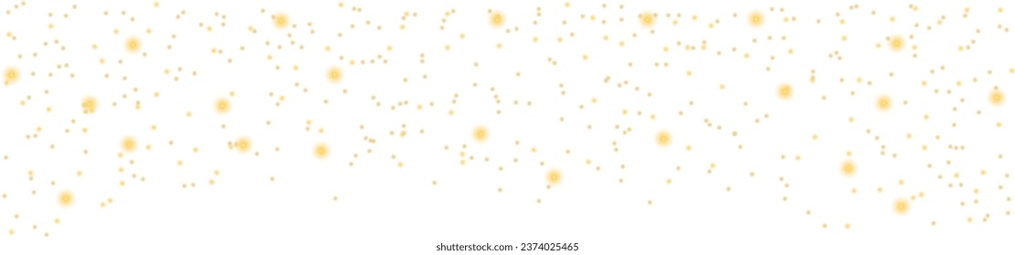 El polvo vectorial que brilla sobre un fondo transparente. Luces brillantes doradas. Festividad navideña: partícula brillante. Efecto estrella mágica. Fondo brillante. Diseño festivo. EPS vectorial 10