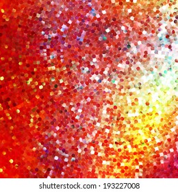Glitters on a soft blurred background with smooth highlights. EPS 10 vector file included