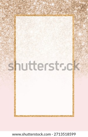 Glittery gold background with a pink gradient. The background features a sparkling texture, blending gold and pink for a shimmering effect. Christmas background vector.