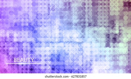 Glittery overflow background
