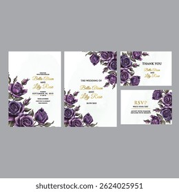 Tarjeta de boda brillante con efectos brillantes, perfecto para vibraciones de boda glamurosas y divertidas.
