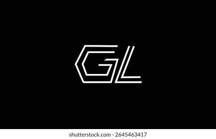 GL,LG,G,L abstrato, letras, logotipo, monograma, estilo, símbolos, ambições, ícones, 
