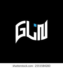 Diseño de logotipo GLN, logotipo simple y moderno GLN. Diseño de alfabeto de lujo GLN  

