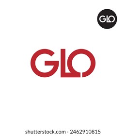 GLO Logo Letter Monogram Design