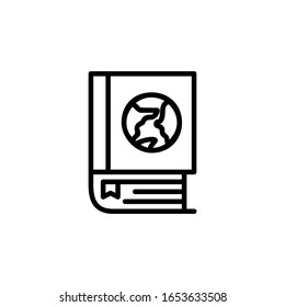 global access icon. Online Learning icon. Perfect for application, web, logo and presentation template. icon design line style