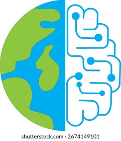 Global AI Integration: Puente entre la Tecnología y la Tierra, el Cerebro y la Tierra: El Futuro de la Tecnología Inteligente, Inteligencia Artificial para un Planeta Sostenible
