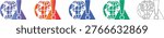 Global Alert Hazard Warning Icons vol 1885