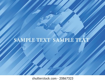 Globaler Hintergrund, Vektorgrafik