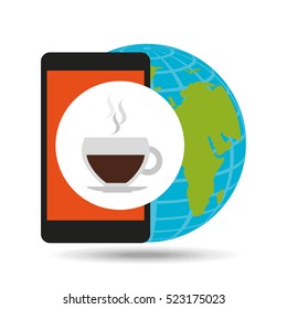 global break social network vector illustration eps 10