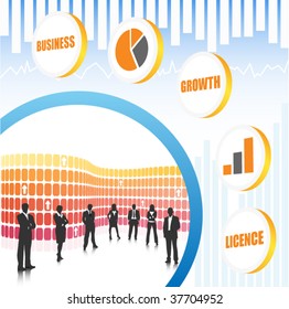 Global business concept