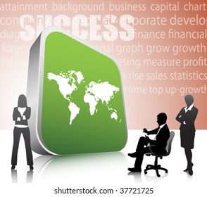 Global business concept