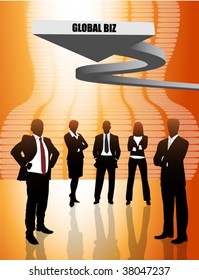 Global business concept
