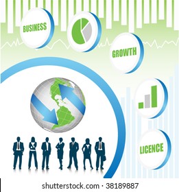 Global business concept