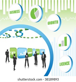 Global business concept