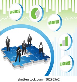 Global business concept