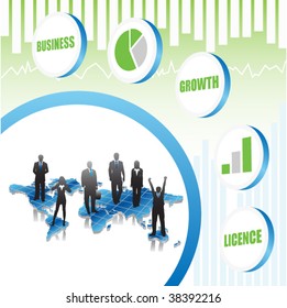 Global business concept