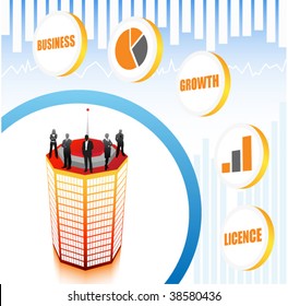 Global business concept
