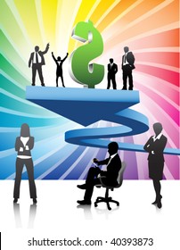 Global business concept