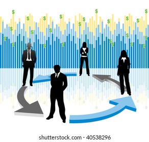 Global business concept