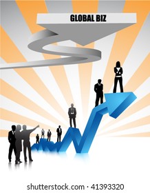 Global business concept