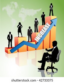 Global business concept