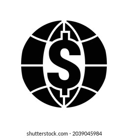 vector de diseño de iconos de negocios globales 