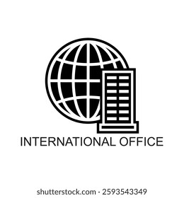global business icon , global finance icon