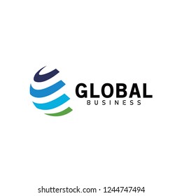 logotipo comercial global