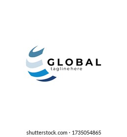 Global Business Logo Icon Vector Isolated Stock Vector (Royalty Free ...