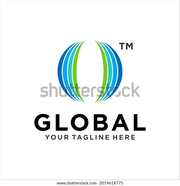 Global Business Logo Vector Design Stock Vector (Royalty Free ...