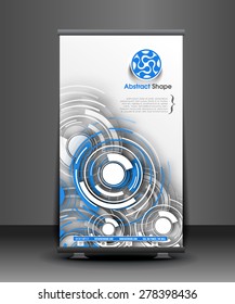 Global Business Roll Up Banner Design