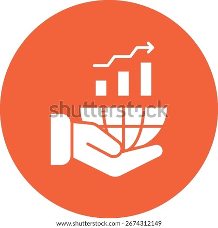 Global Business sinle vector icon illustration