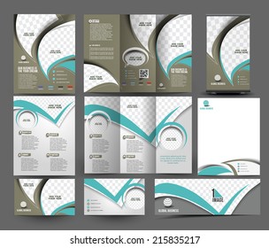 Global Business Stationery Set Template 