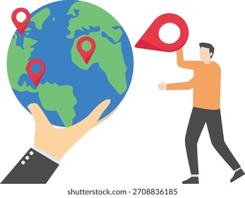 Despliegue de la estrategia empresarial global Globe - Equipo de navegación,

